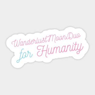 Humanity! Sticker